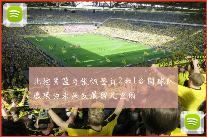 北控男篮与张帆签订2加1合同球队选项为未来发展留足空间